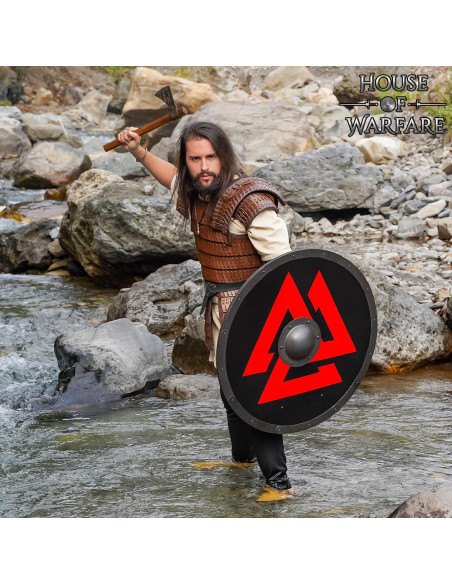 Vikingische Ledereisen-Rüstung in...