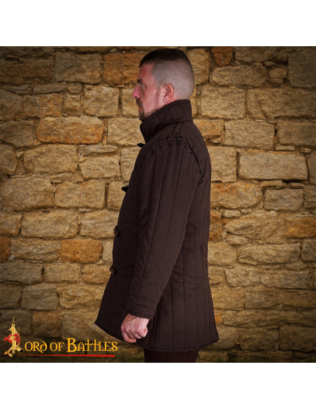 Brauner mittelalterlicher Gambeson...