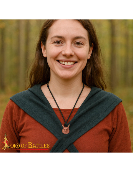 Middelaldersk Pendant model Ugle i...