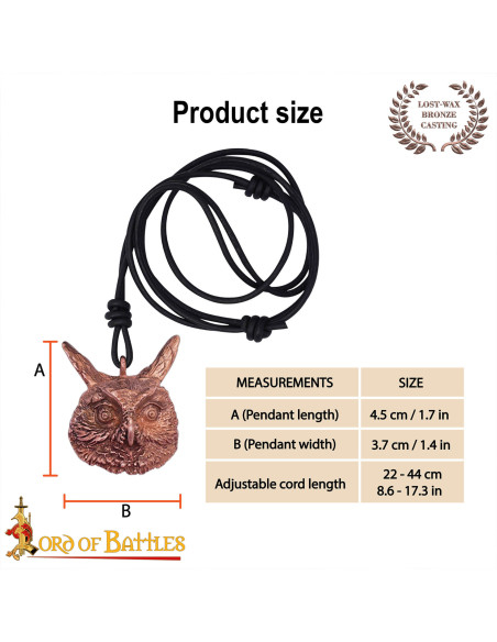 Mittelalterlicher Anhänger Eule aus...