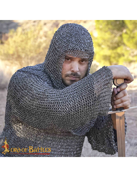 Henker Kettenhemd aus weichem Stahl...