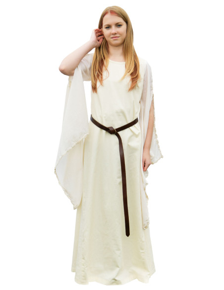 Medieval kjole Ingrid med snøre i...