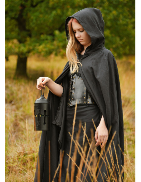 Vestido medieval Ingrid con cordones...