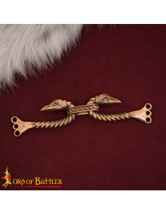 Keltische Umhängeverschlüsse Modell Raben aus gealtertem...