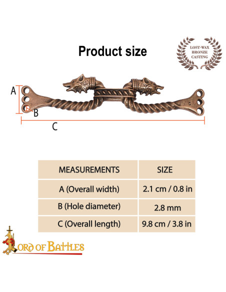 Vikinger Umhangverschluss mit...