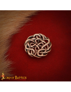 Keltische riemgesp van massief verouderd brons