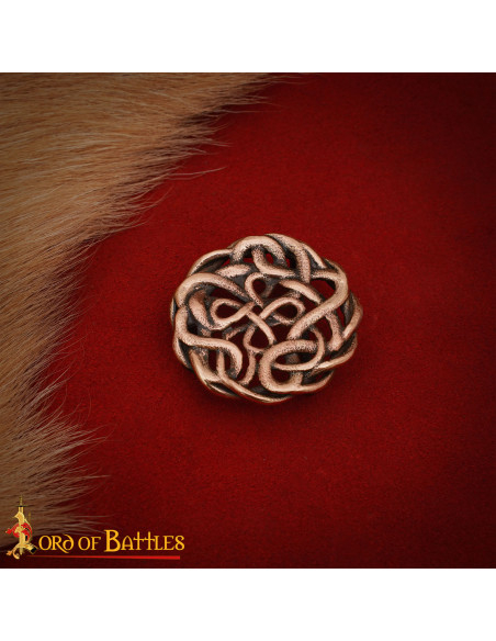 Keltische riemgesp van massief...