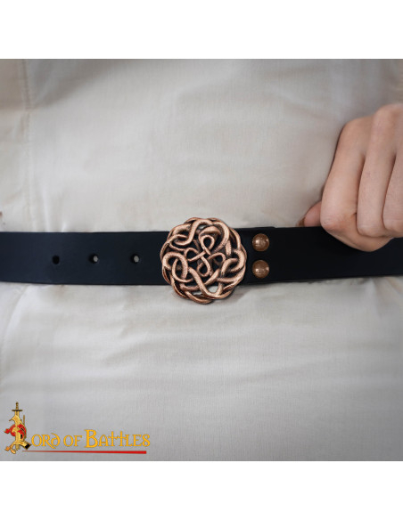 Keltische riemgesp van massief...
