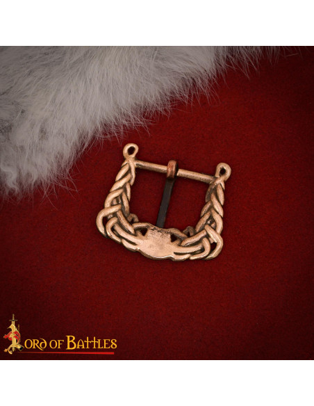 Hebilla vikinga Siglos IX-X diseño...