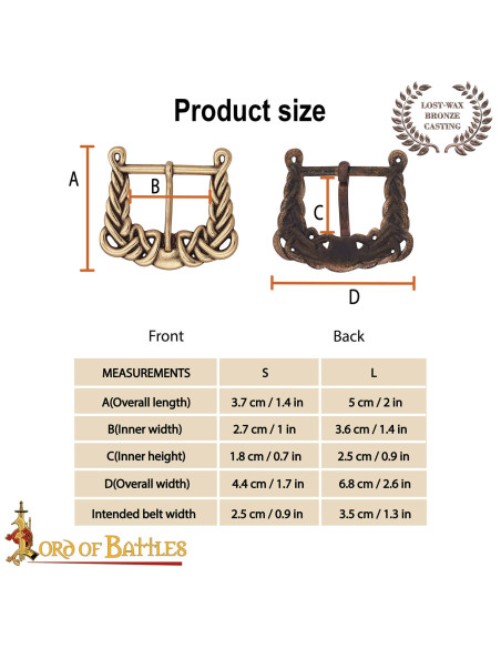 Vikinggesp uit de 9e-10e eeuw met...