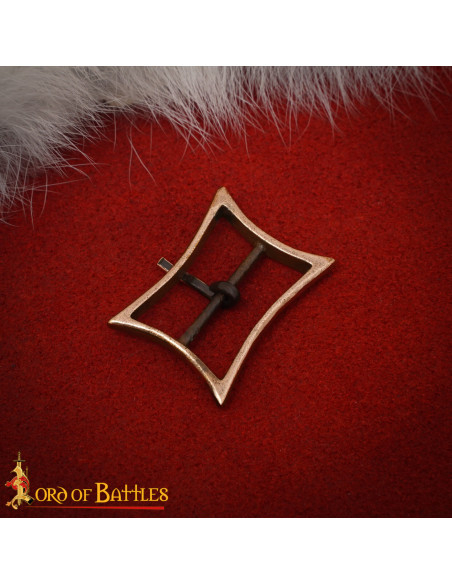 Hebilla medieval rectangular Alta...