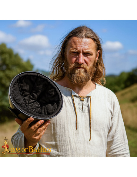 Gorro medieval acolchado en algodón...