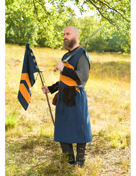 Mittelalterliches Streifenbanner,...