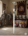 Espada Carlos V, acero inoxidable