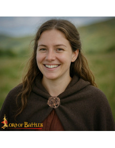 Vikinger Bronze Brosche (Verlorene Wachsdesign) 2