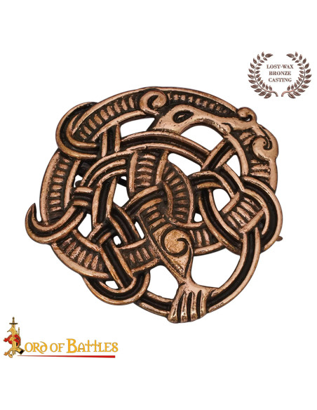 Broche Bronce Vikingo Cera Perdida...