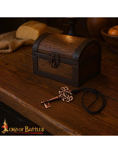 Vikingeløs nøglehængende i bronze,...