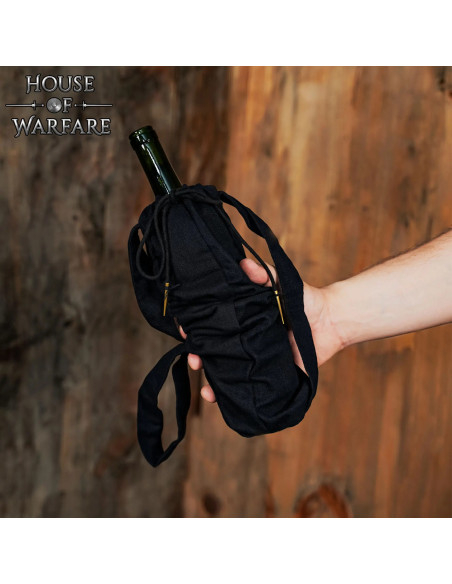 Middelalderlige flaskebærer med bælte...