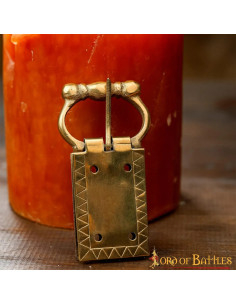 Middeleeuwse gesp en afwerking voor historische riemen