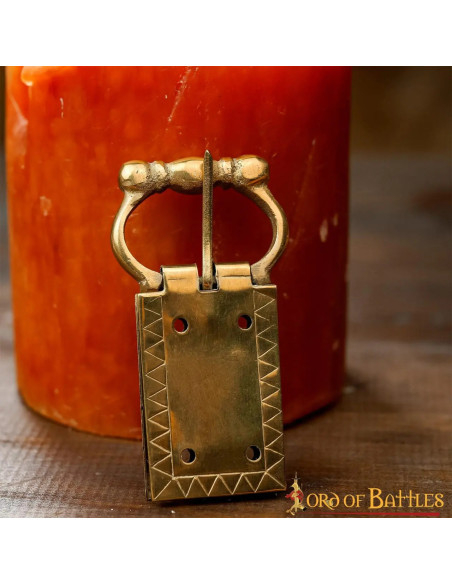 Mittelalterliche Gürtelschnalle und...