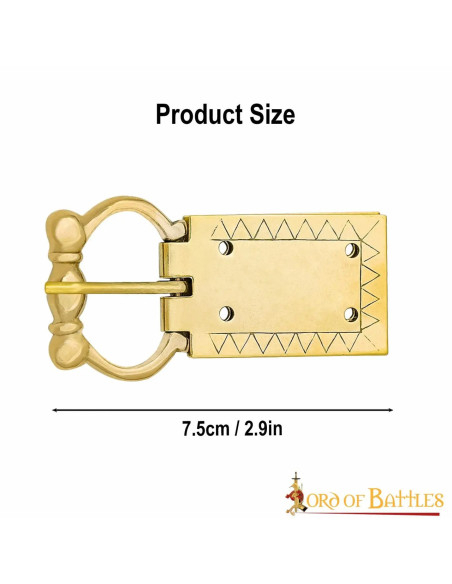 Medieval spænde og slutning til...