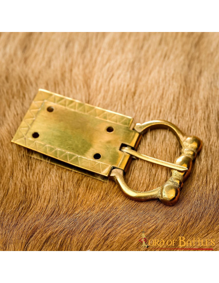 Mittelalterliche Gürtelschnalle und...