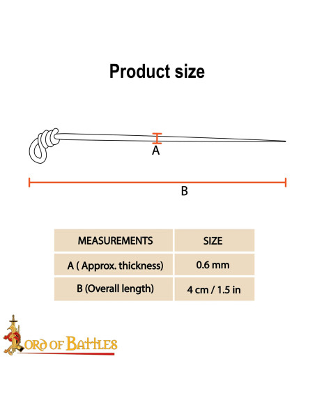 Set mit 6 mittelalterlichen...