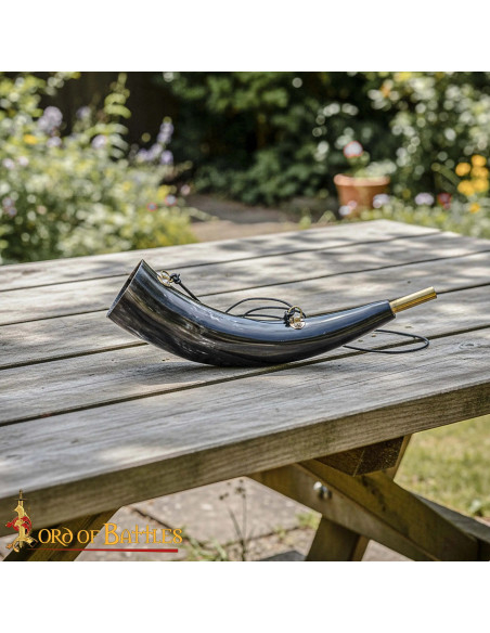 Vikingebigul af oksehorn model...