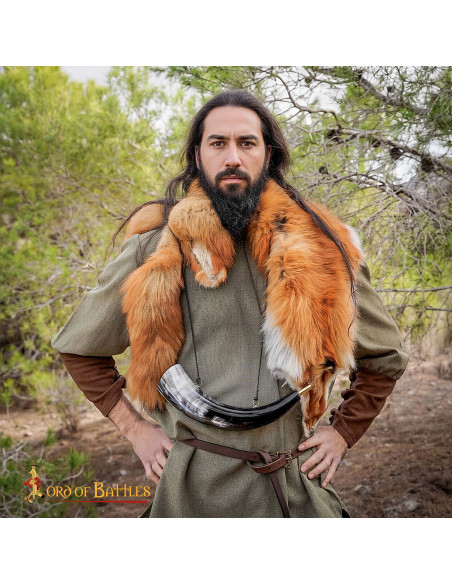 Vikingerhorn Gjallarhorn aus Rind...