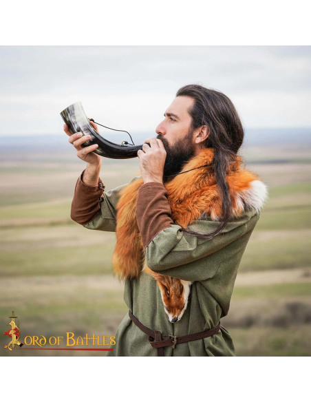 Vikingerhorn Gjallarhorn aus Rind...