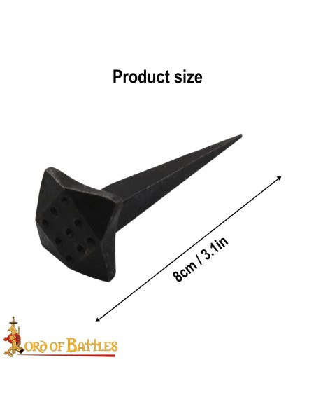 Sæt med 10 håndsmedede...