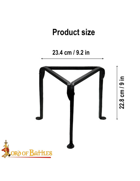 Middeleeuwse statief voor vuur van...