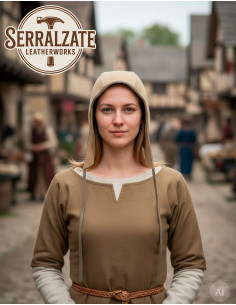 Krepsina middelalderopdagelsesrejsende - Lys beige