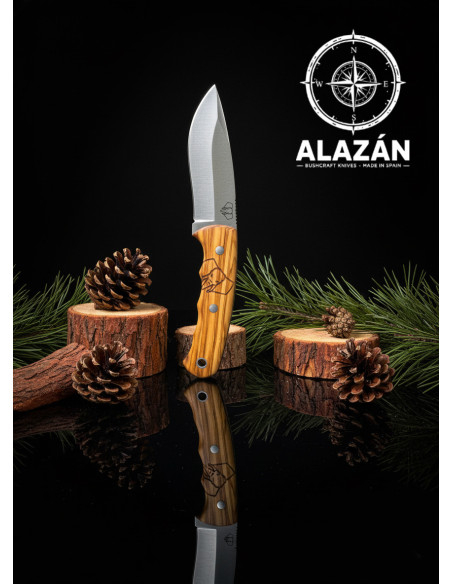 Abenteuermesser Cudeman Alazán in Olive