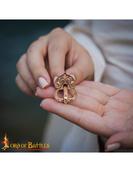 Set 3 Hebillas Vikingas Únicas Bronce...