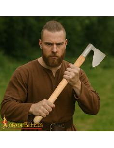 Historische Axt des 14. Jahrhunderts aus hochwertigem... 2