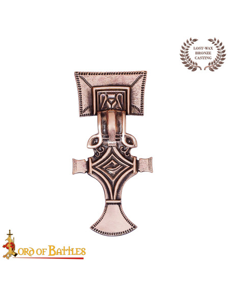 Lombardische Broche Bronzen 6e Eeuw...