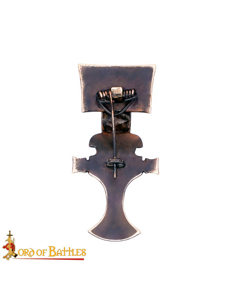 Lombardische Broche Bronzen 6e Eeuw...