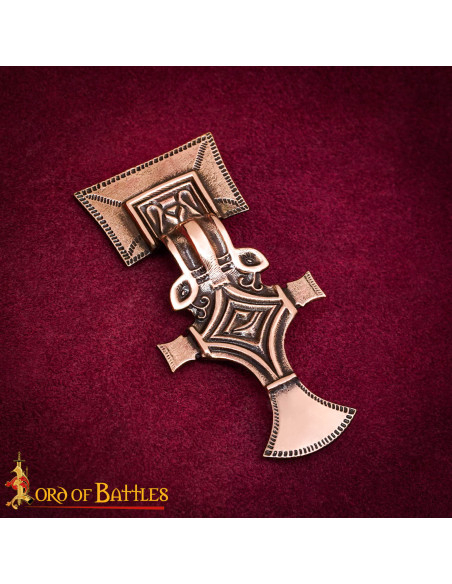 Lombardische Broche Bronzen 6e Eeuw...