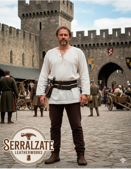 Cinturón medieval doble desmontable...