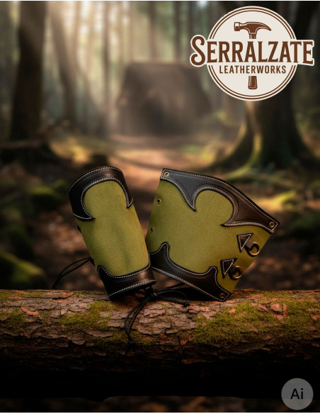 Brazaletes medievales guardabosques...