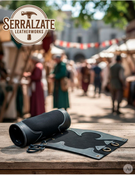 Brazaletes medievales guardabosques...