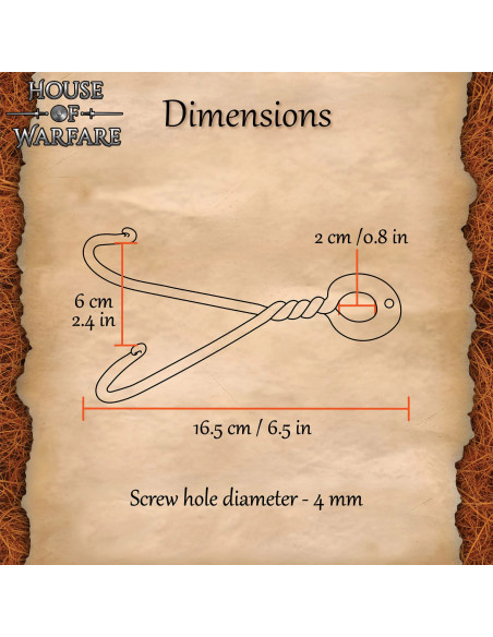 Wandhalter für Schwerter aus...