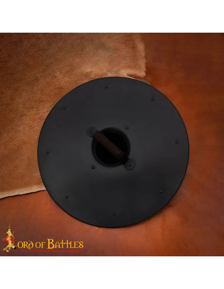 Escudo Vikingo forjado a mano, acero,...