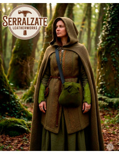 Elara-banden, de beschermster van de flora, groene leren 2