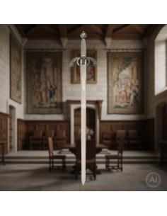 Espada Duque de Alba, acabado rústico