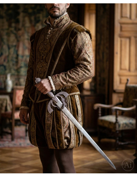 Schwert Duque de Alba, rustikales Finish