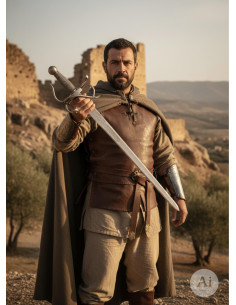 Colada Cid zwaard, rustieke afwerking 2