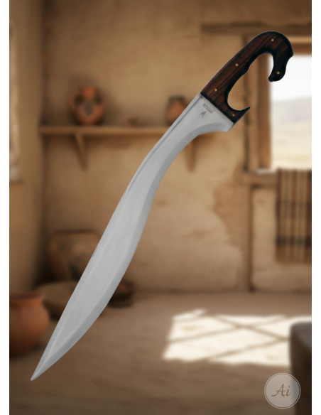Funktionel håndlavet iberisk falcata...