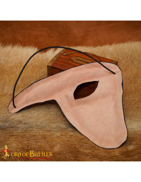 Maskerade Fantasie Maske aus Leder...